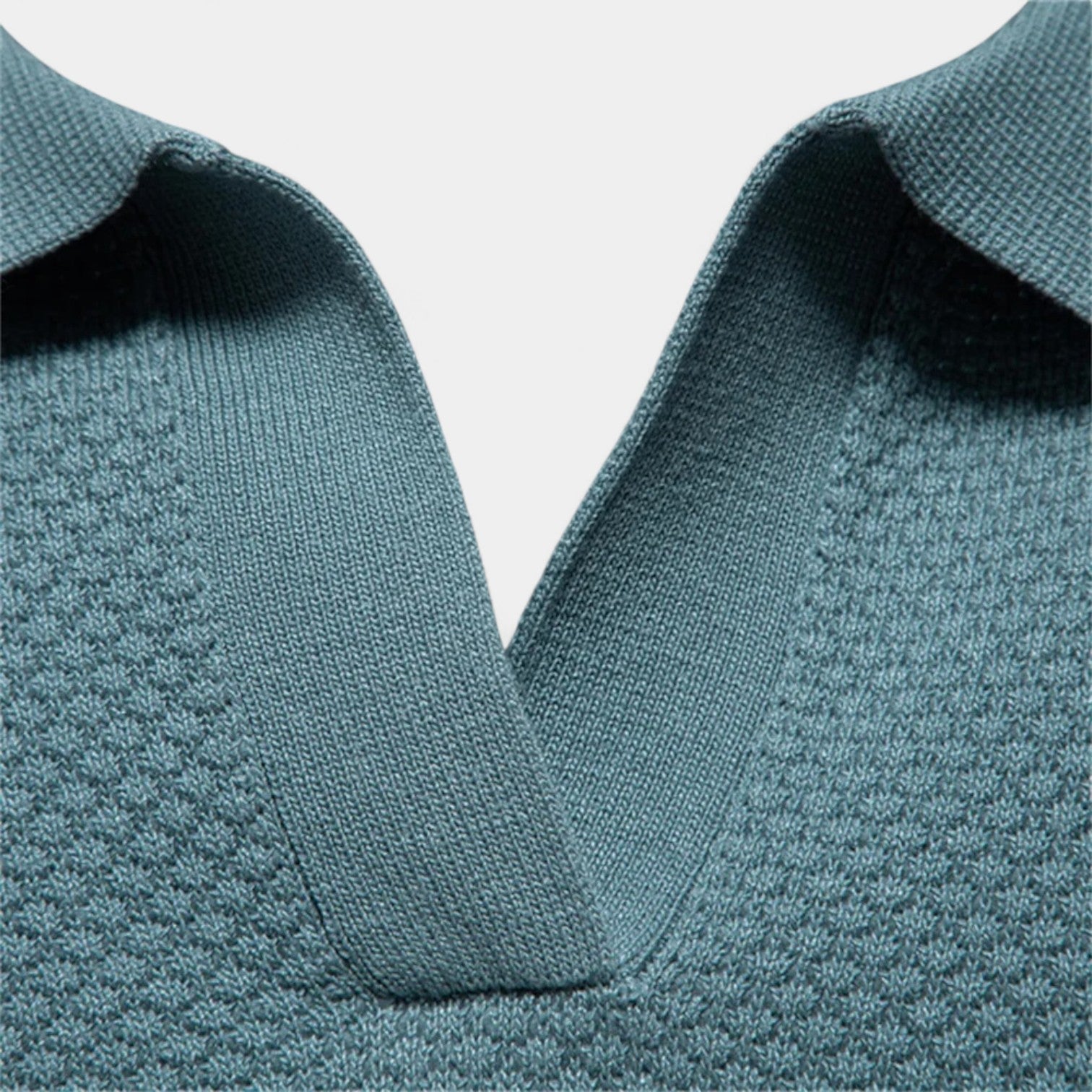 OPEN-COLLAR POLO FOR MEN