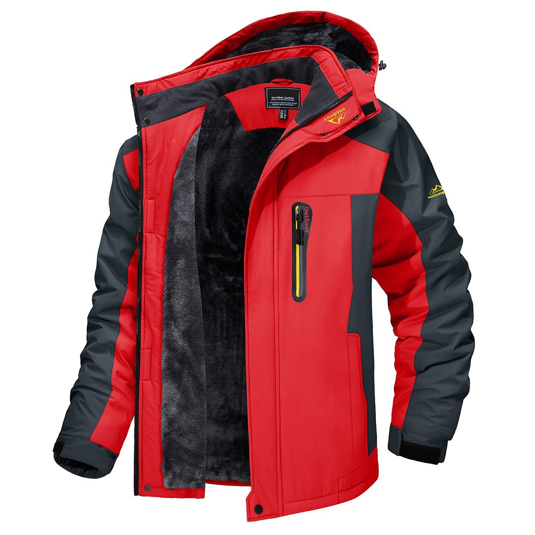 INSULATED HOODED WINTER JACKET FOR MEN