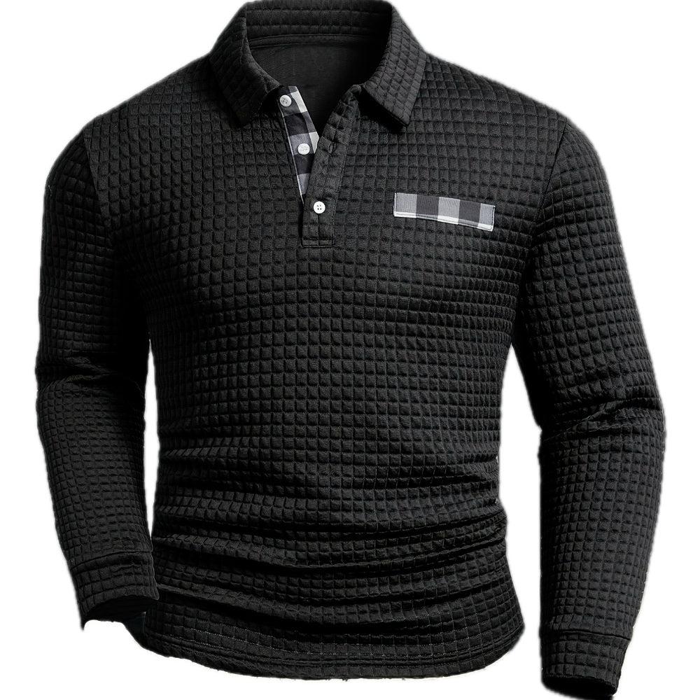 CHECKED LONG SLEEVE SHIRT FOR MEN