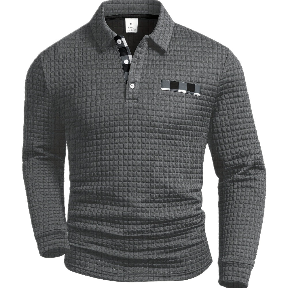 CHECKED LONG SLEEVE SHIRT FOR MEN