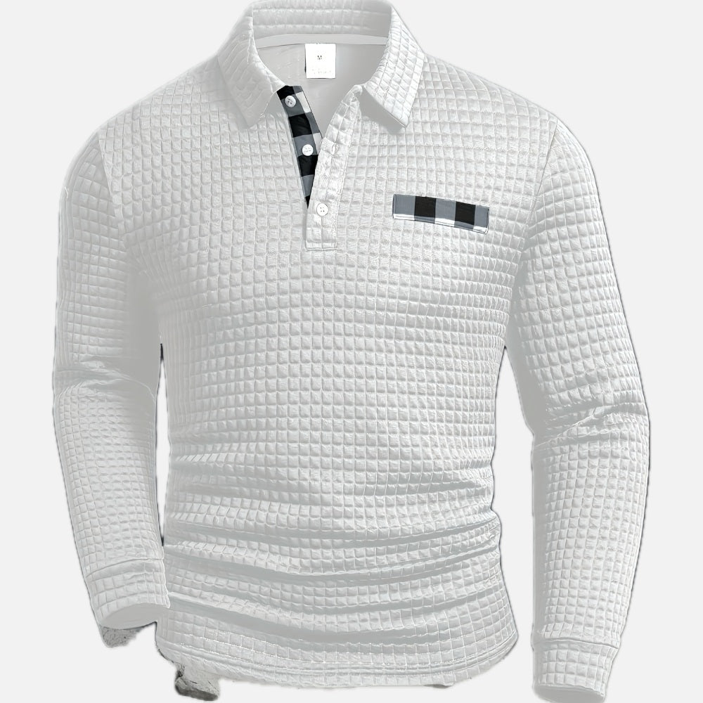 CHECKED LONG SLEEVE SHIRT FOR MEN