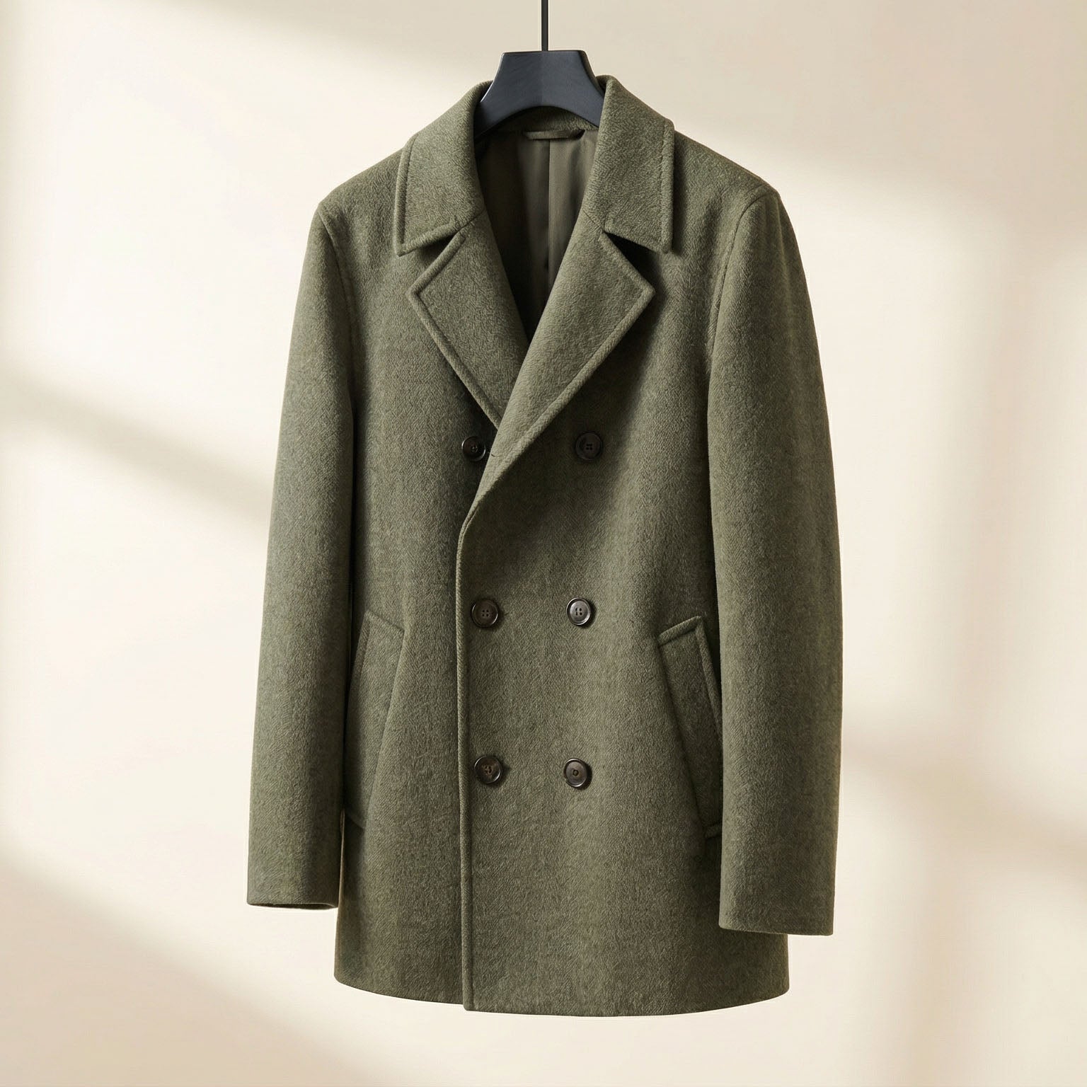 WENTWORTH LONDON | STRUCTURED WOOL COAT FOR MEN