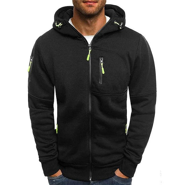 FITTED POCKET HOODIE FOR MEN