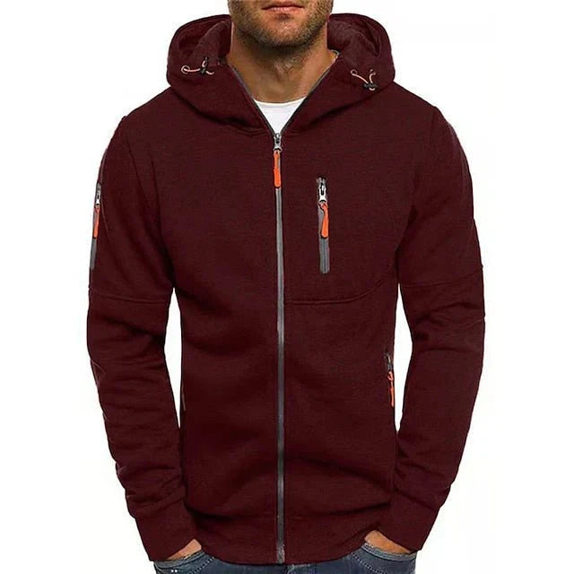 FITTED POCKET HOODIE FOR MEN