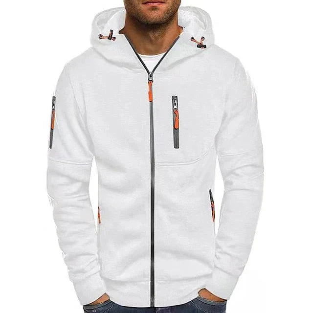 FITTED POCKET HOODIE FOR MEN