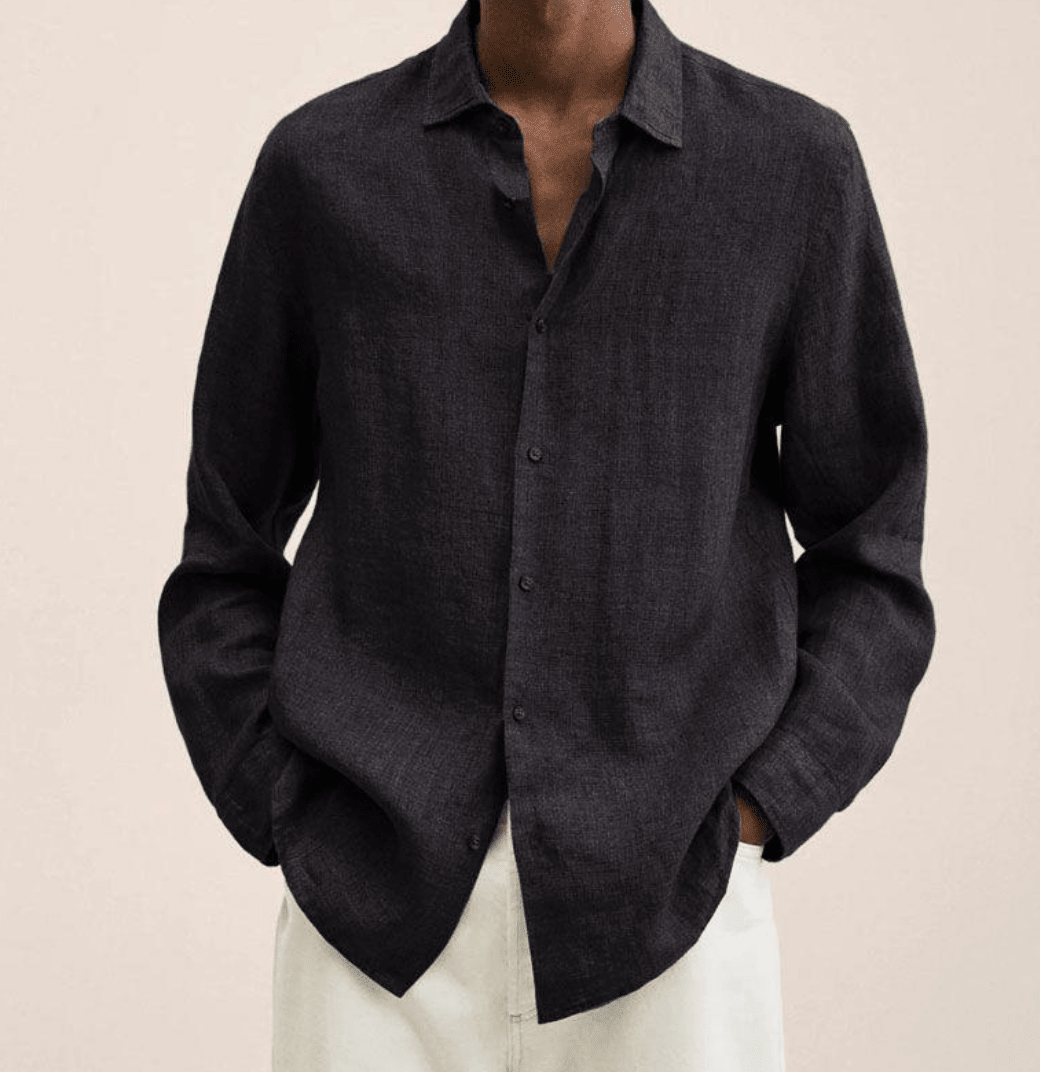 STRAIGHT FIT SHIRT FOR MEN