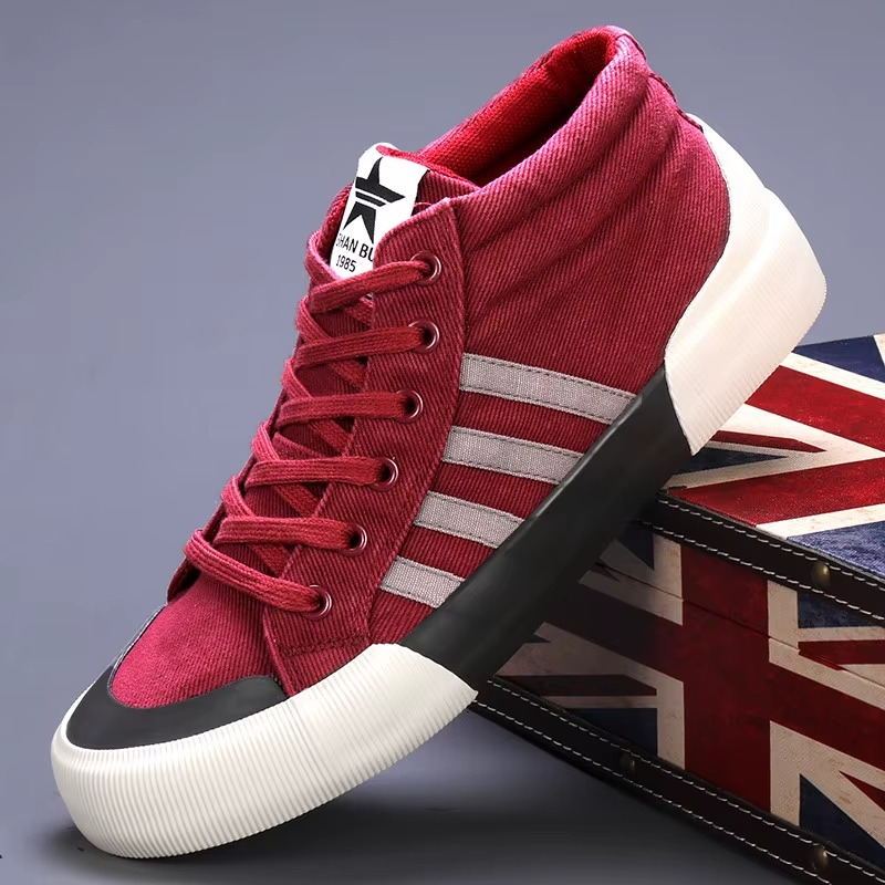CANVAS HIGH TOP SNEAKERS FOR MEN
