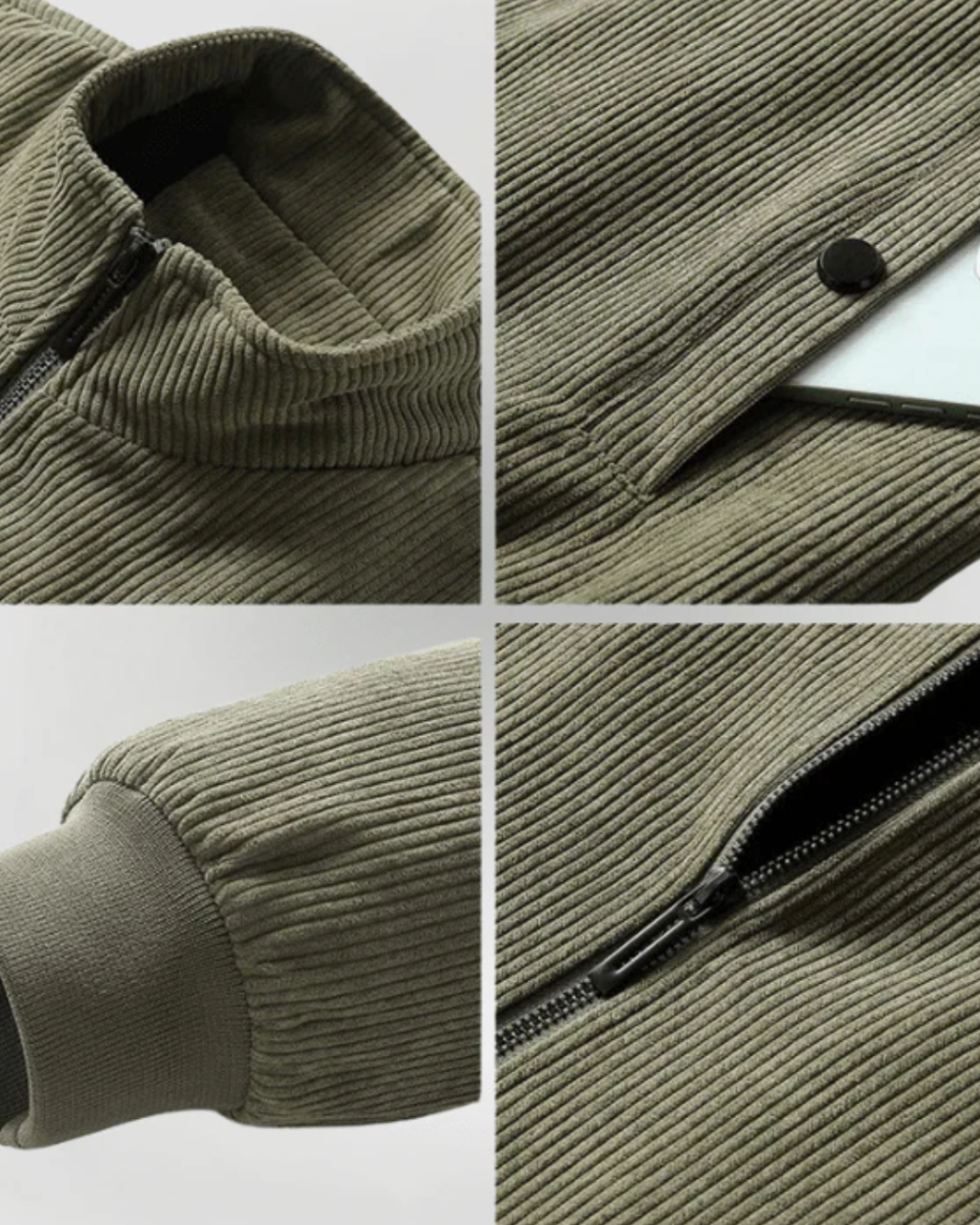 QUILTED WINTER JACKET FOR MEN