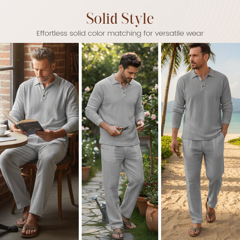 TEXTURED SUMMER SET FOR MEN