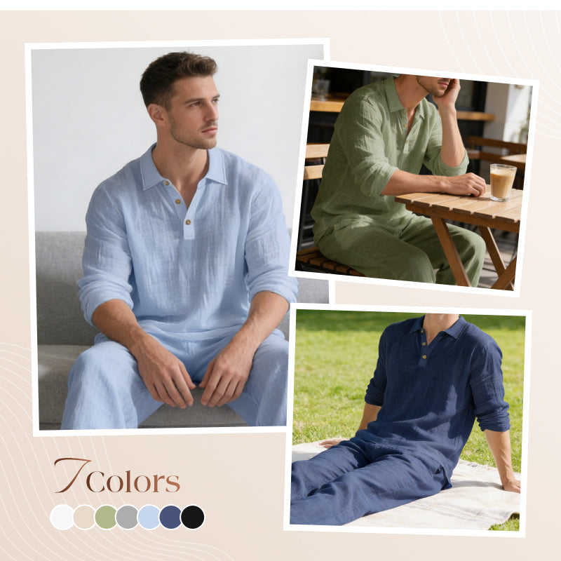 TEXTURED SUMMER SET FOR MEN