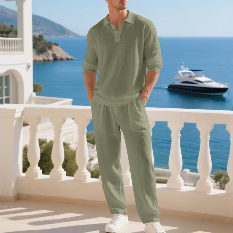 TEXTURED SUMMER SET FOR MEN