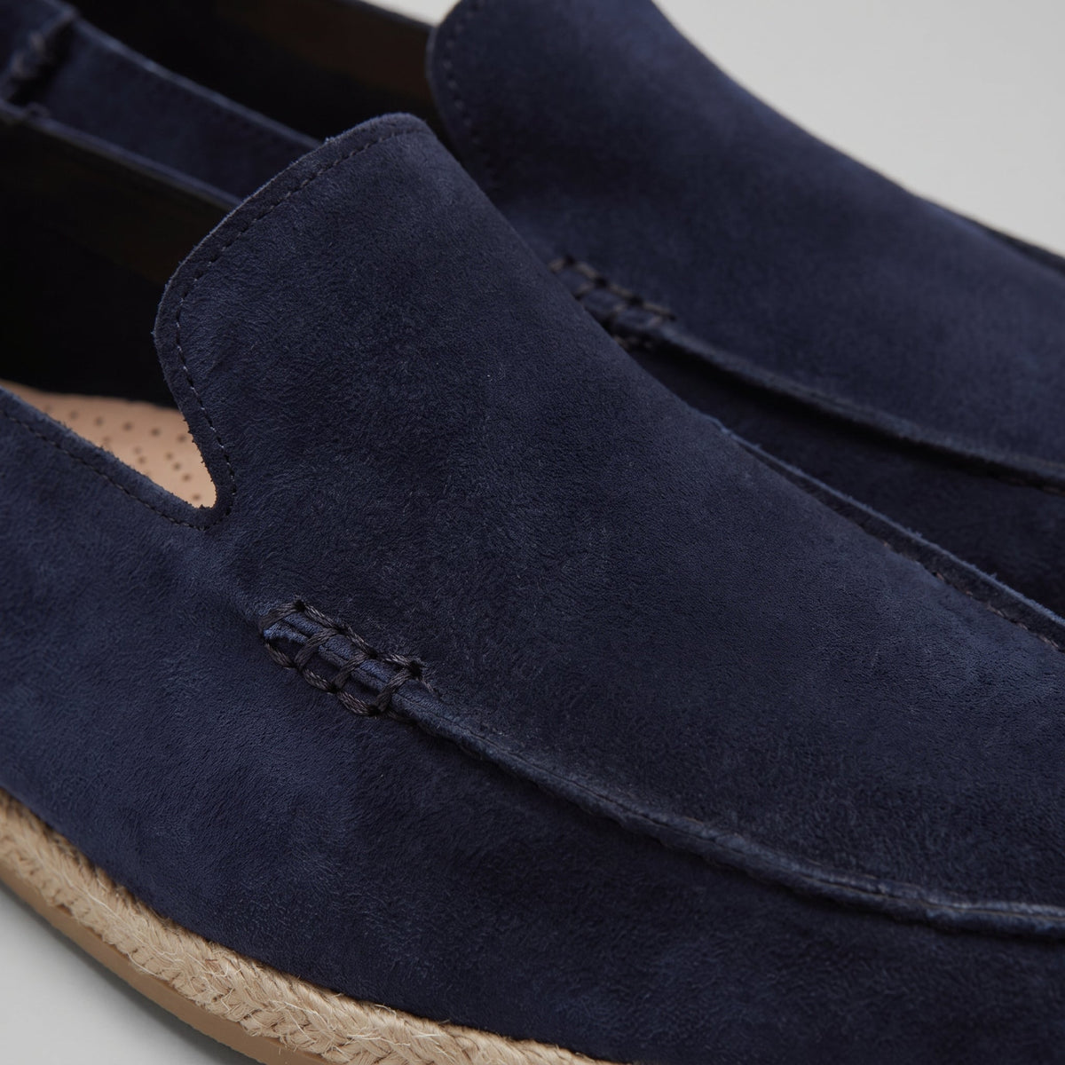 SUEDE ESPADRILLE LOAFERS FOR MEN