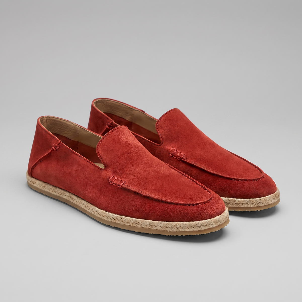 SUEDE ESPADRILLE LOAFERS FOR MEN