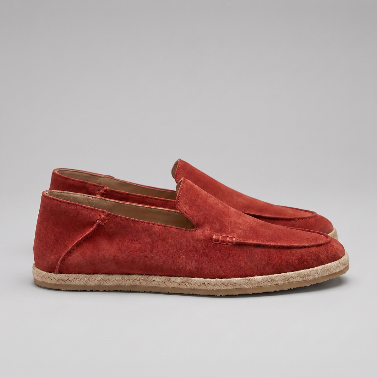 SUEDE ESPADRILLE LOAFERS FOR MEN