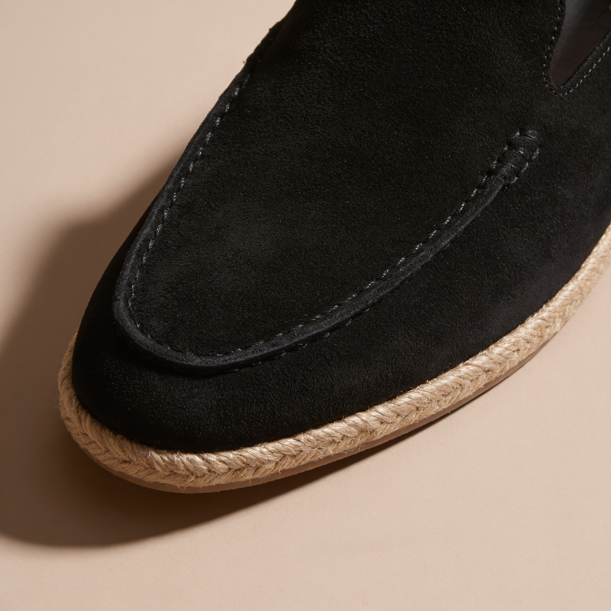 SUEDE ESPADRILLE LOAFERS FOR MEN