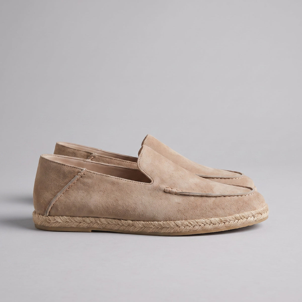 SUEDE ESPADRILLE LOAFERS FOR MEN