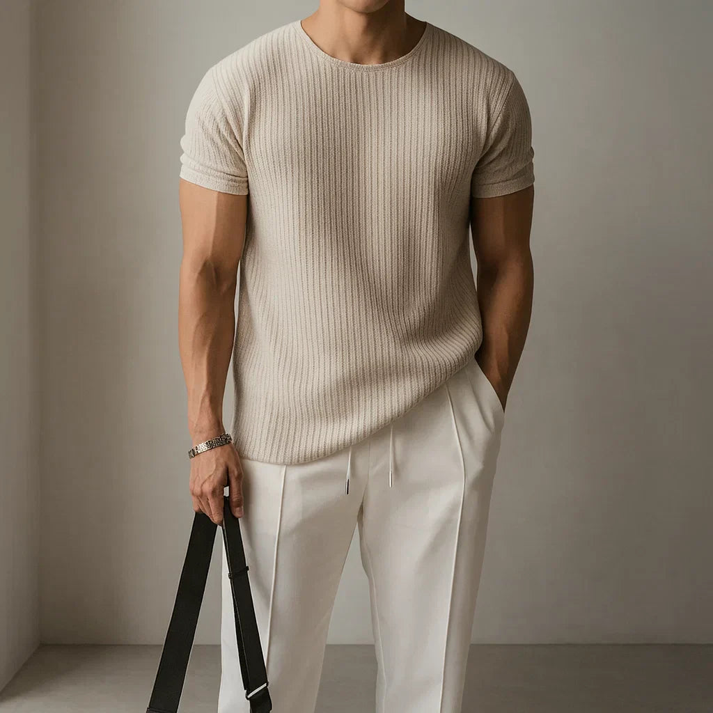 WENTWORTH LONDON | KNIT T-SHIRT FOR MEN