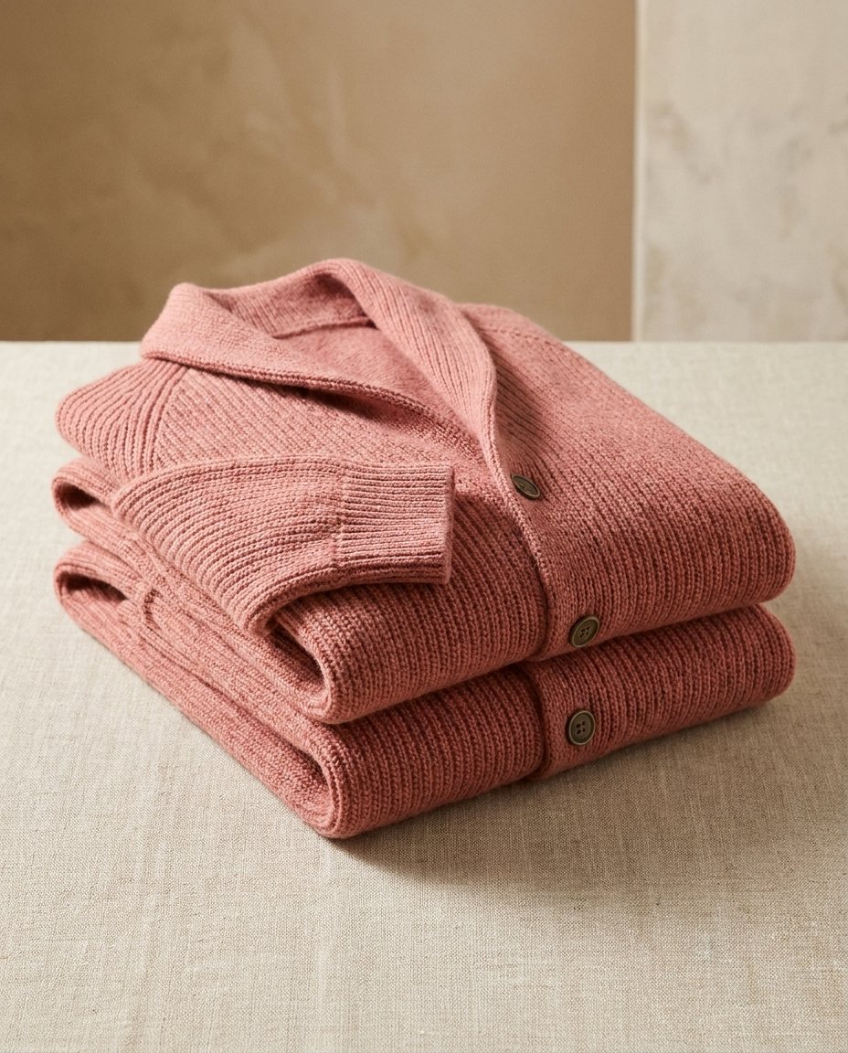 SHAWL COLLAR KNIT CARDIGAN FOR MEN