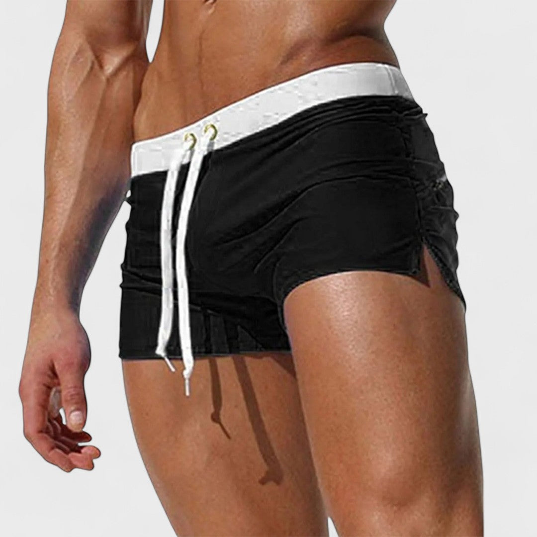 SPORTY SWIM SHORTS FOR MEN
