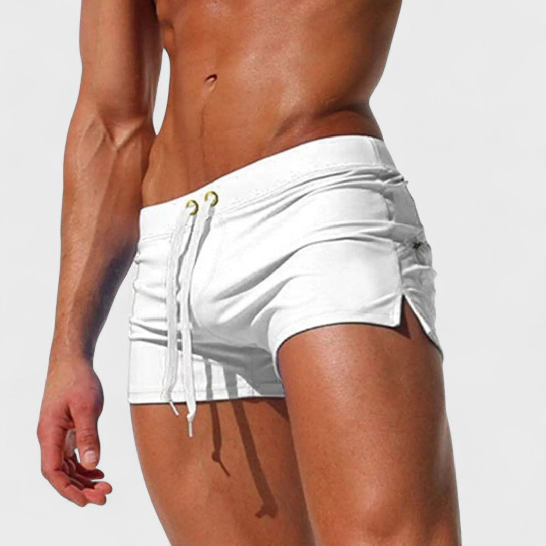 SPORTY SWIM SHORTS FOR MEN