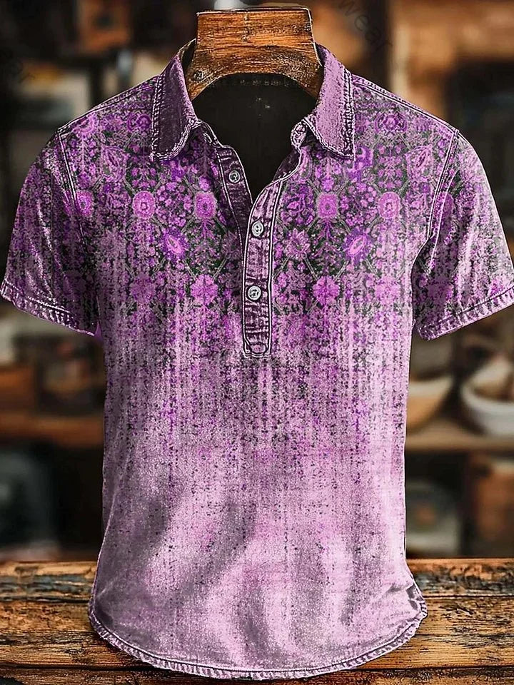 RETRO POLO SHIRT FOR MEN