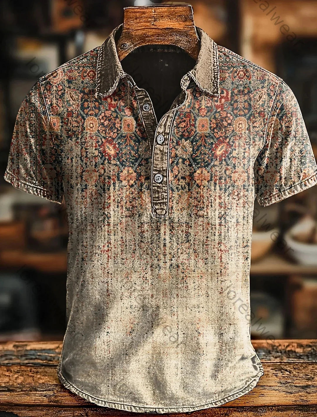 RETRO POLO SHIRT FOR MEN