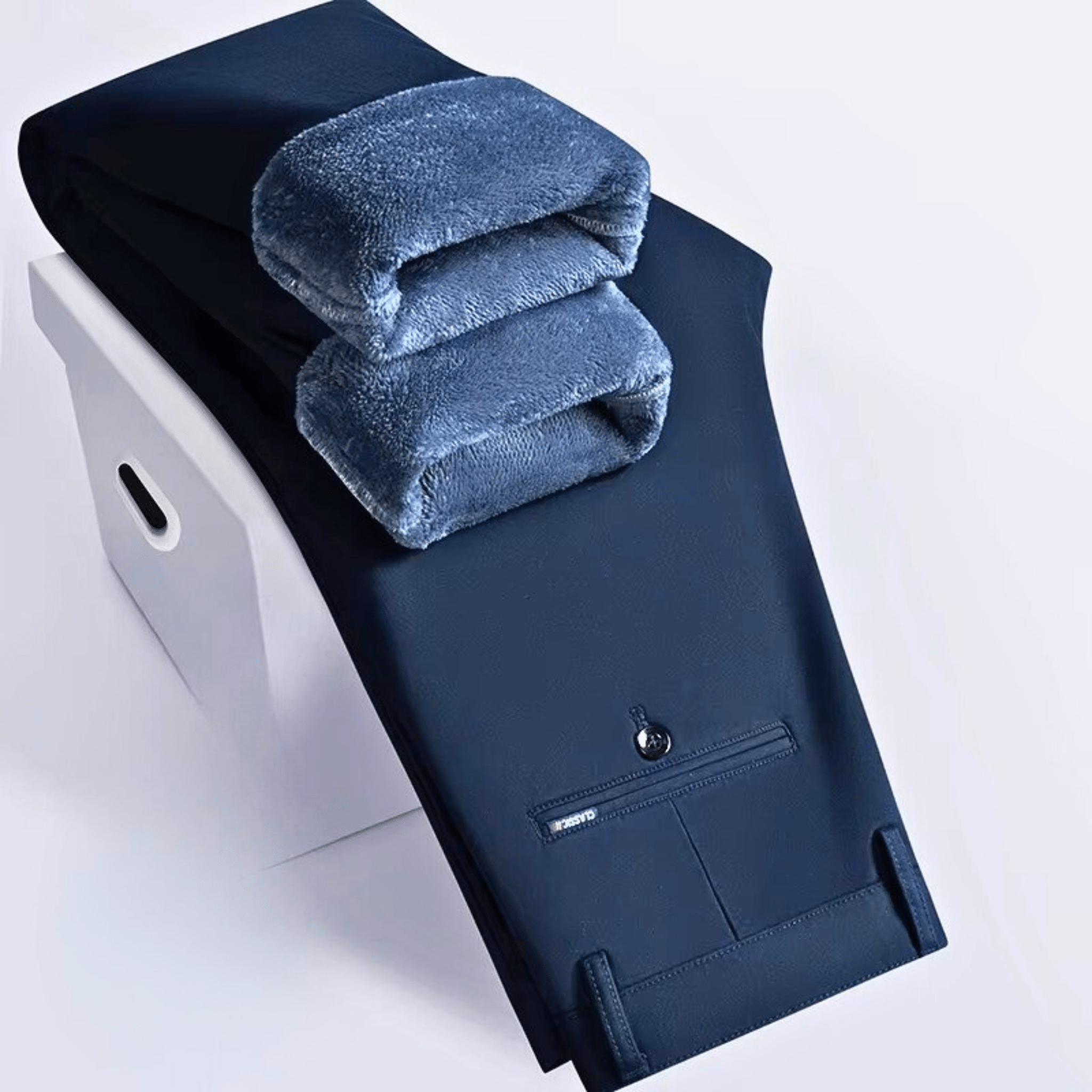 WENTWORTH LONDON | STRAIGHT WINTER TROUSERS FOR MEN