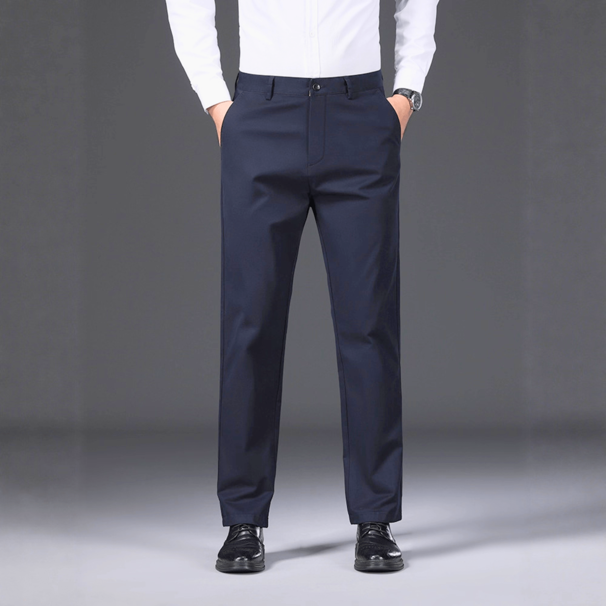 WENTWORTH LONDON | STRAIGHT WINTER TROUSERS FOR MEN