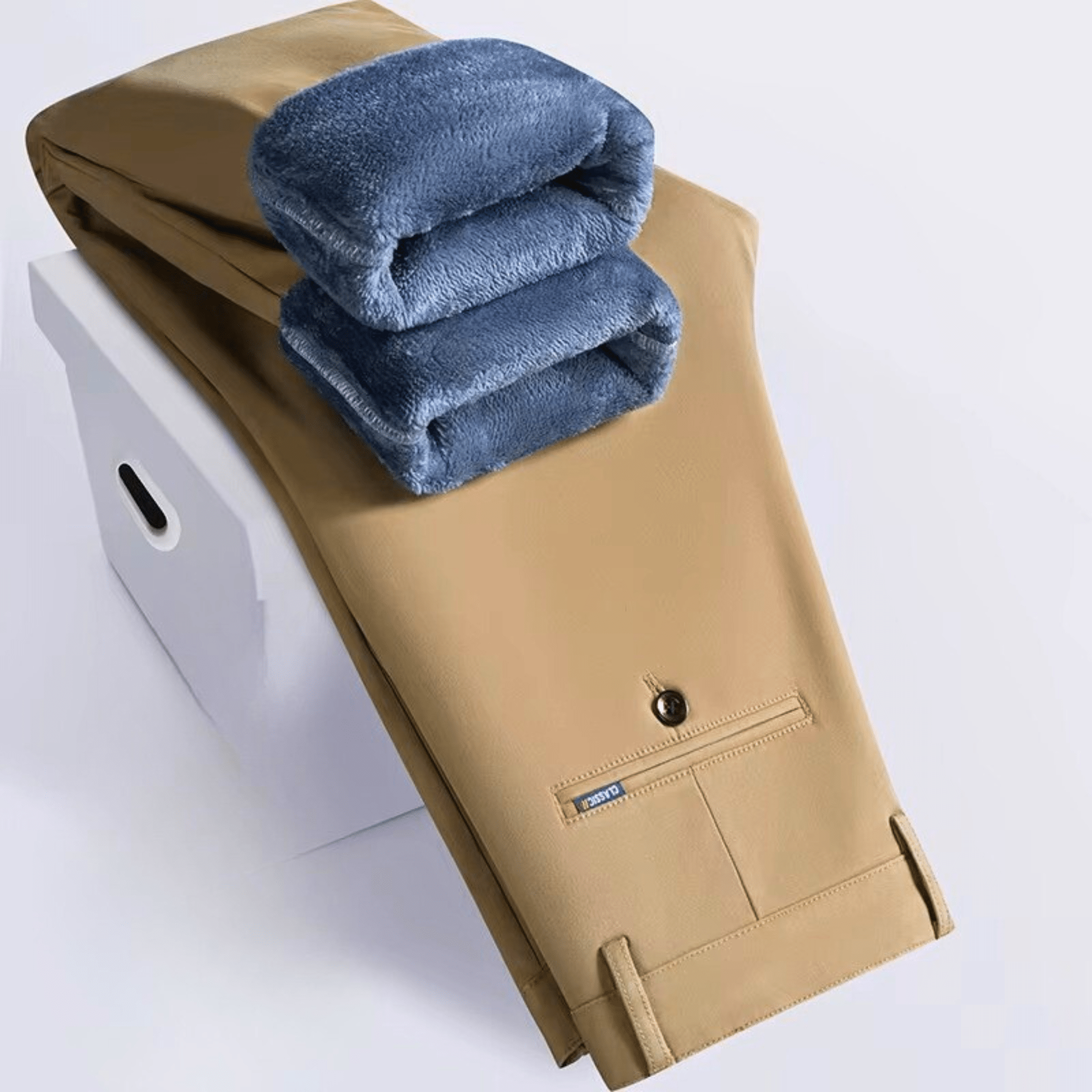 WENTWORTH LONDON | STRAIGHT WINTER TROUSERS FOR MEN